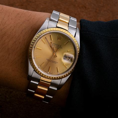 rolex 15233|two tone oyster perpetual.